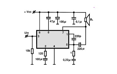 TBA820M I circuito eletronico